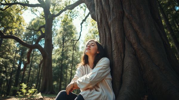 10 bienfaits de l'étreinte d'un arbre sur votre santé mentale